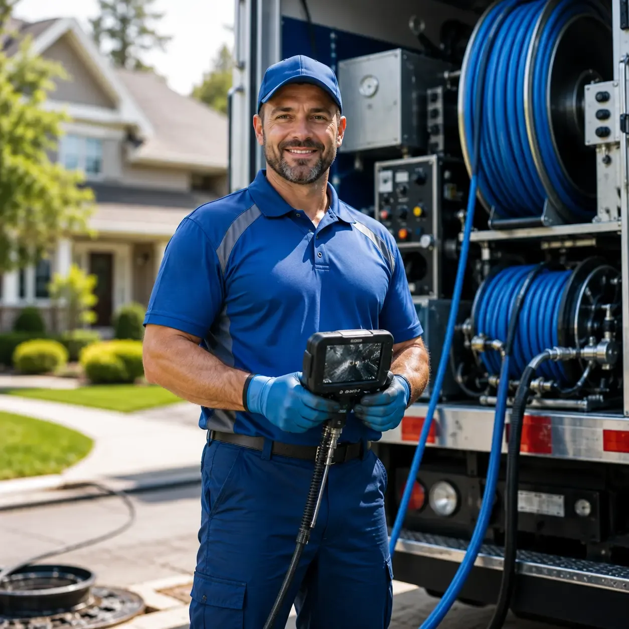 Local outdoor drain cleaning specialists in Niantic, IL